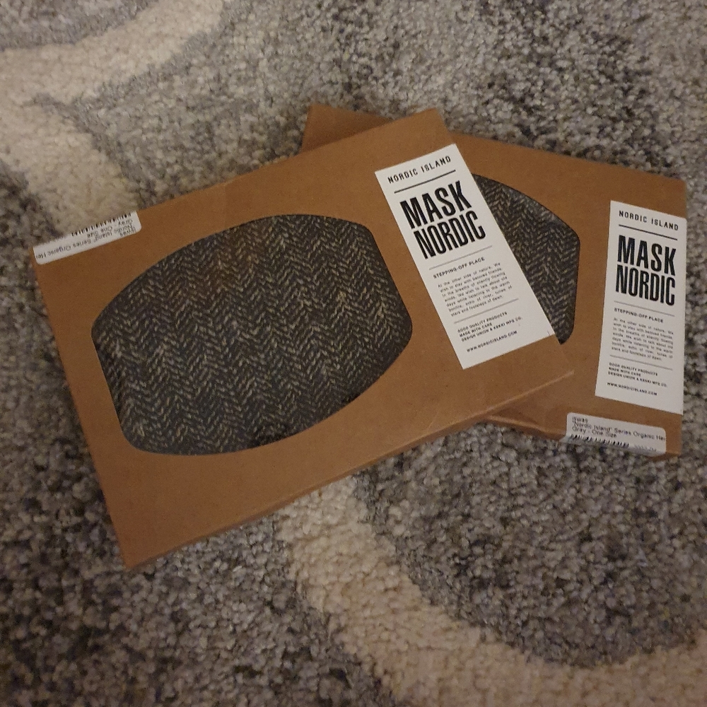 2 of washable face mask